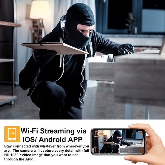 Hidden Security Camera Clock with Night Vision Motion Detection - Picture 10 of 12